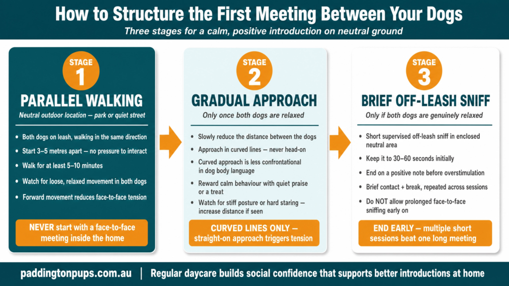 infographics about how to structure First Meeting on Neutral Territory