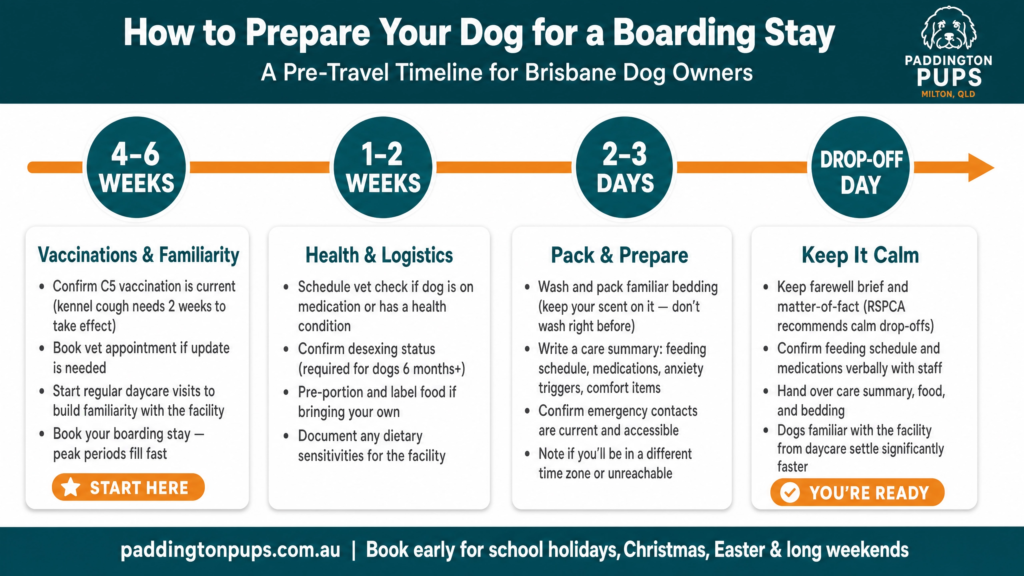 pre travel boarding timeline infographics